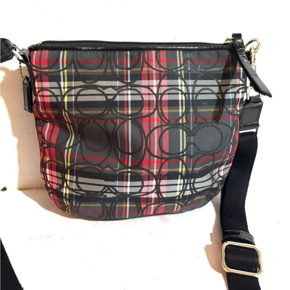 Coach CC signature print canvas crossbody handbag - Picture 4 of 7